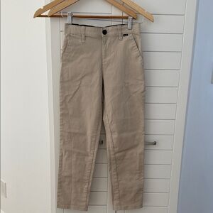 Boys Hurley Khaki Straight Chino Pants